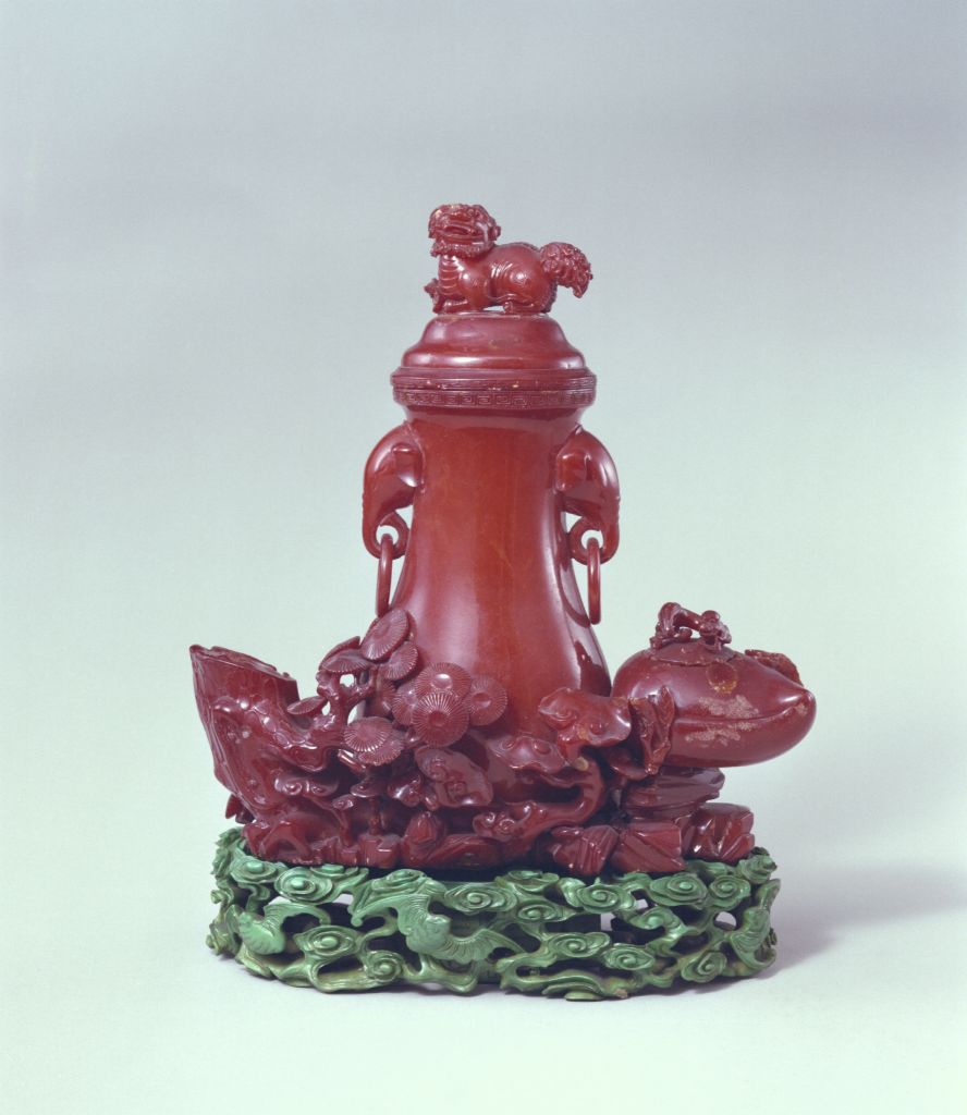 图片[1]-Honey wax elephant ear loop bottle-China Archive